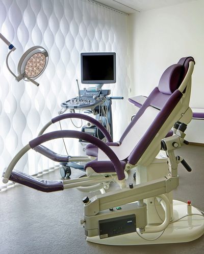 Vertical Blind Systems, SG 2910, Multi Visio, Room shot "Health Centre Rigi AG", Küssnacht, Switzerland, Vertical Waves