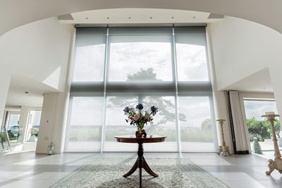 Roller Blind Systems, SG 4980, Multiscreen 1-10%, Room shot "Harbourside Park", Poole, Dorset, United Kingdom