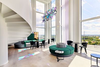 Curtain Systems, SG 5600, Colorama 2, SAP Skylobby, Eschborn, Germany