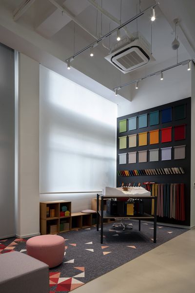 Roller Blind Systems, SG 4970, Colorama 2, UFOU Showroom, Shanghai, China