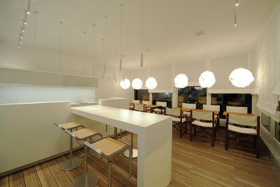 Roman Blind Systems, SG 2320, Colorama 2, Room shot "Hafenamt", Andernach, Germany