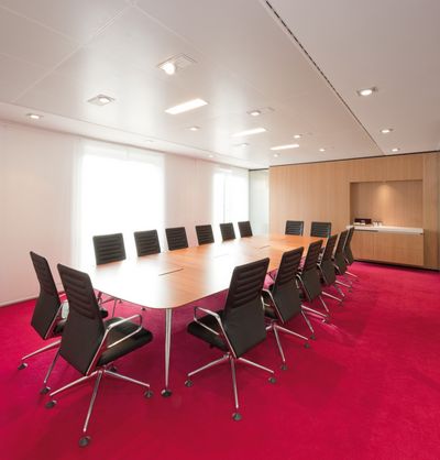 Panel Glide Systems, SG 2700, Colorama 1, Room shot "DLA Piper",Amsterdam, the Netherlands